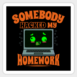 Funny Homework Excuses Student Meme Sticker